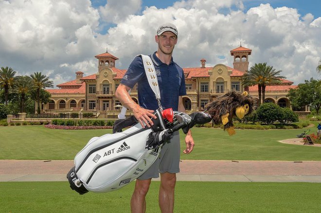 Gareth Bale med obiskom kultnega floridskega igrišča TPC Sawgrass FOTO: Instagram
