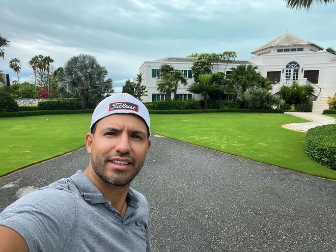 Sergio Agüero ni dolgo zdržal brez igranja pravega nogometa. FOTO: Instagram
