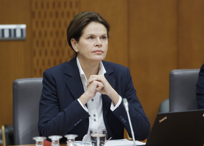 Alenka Bratušek, kandidatka za ministrico za infrastrukturo FOTO: Jože Suhadolnik/Delo
