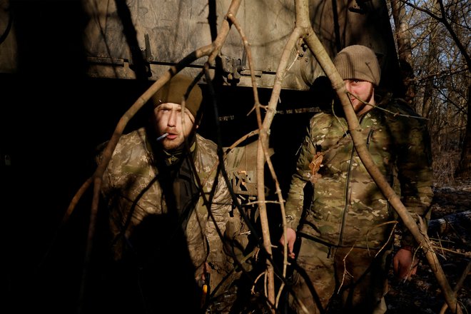 Ruska vojska že več tednov poskuša prebiti ukrajinsko obrambo v regiji Doneck. FOTO: Clodagh Kilcoyne/Reuters
