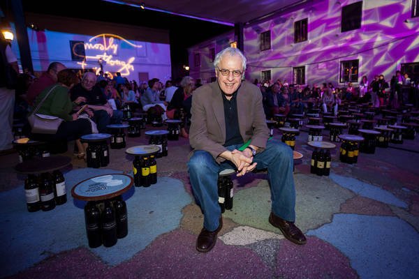 Charles Simic kot častni gost Festivala poezije in vina na Ptuju FOTO:&nbsp; Matej Pušnik
