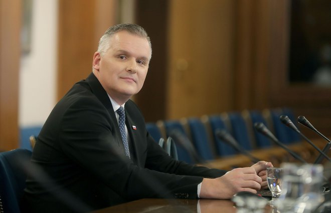 Bojan Kumer je prestal zaslišanje in bo minister za okolje, podnebje in energijo. FOTO: Blaž Samec/Delo
