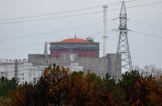 Zaostrene razmere v okolici jedrske elektrarne Zaporožje so lani povzročile več preplahov. Foto: Alexander Ermochenko/Reuters
