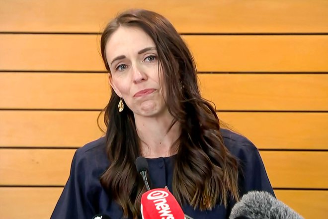 Nova Zelandija bo novega predsednika vlade dobila po splošnih volitvah, ki bodo 14. oktobra, je povedala Jacinda Ardern. FOTO: AFP PHOTO/TVNZ via AFPTV
