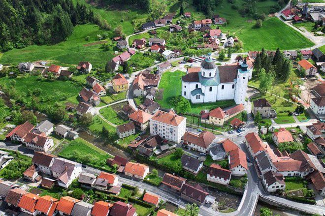 Gornji Grad je bil nekdaj pomembna rezidenca ljubljanskih škofov. FOTO:Jure Korber
