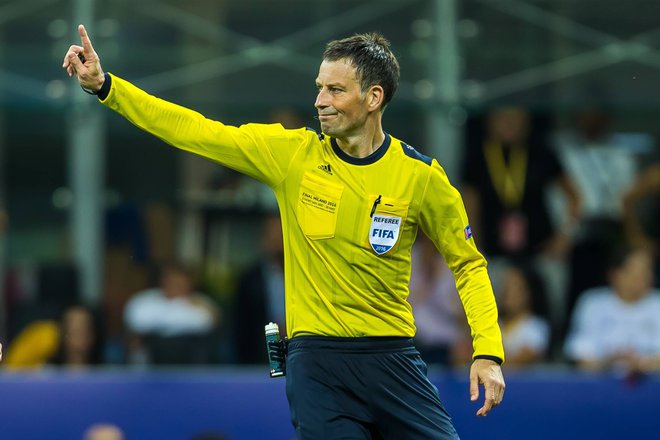 Mark Clattenburg je 28. maja 2016 vodil tudi finale lige prvakov med Realom in Atleticom.&nbsp;FOTO: Reuters
