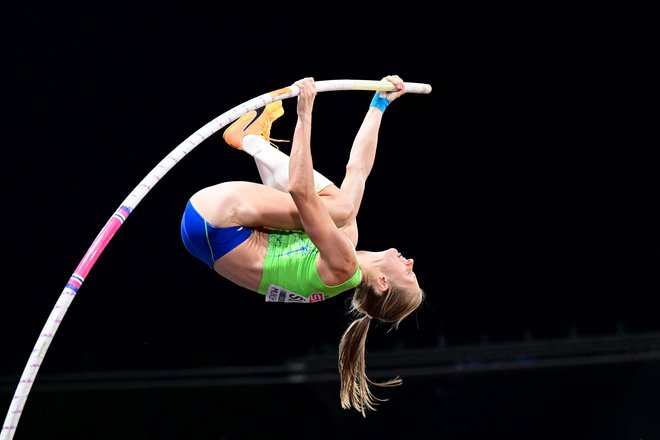 Tina Šutej je dosegla izid sezone na svetu. FOTO:&nbsp;Andrej Isaković/AFP
