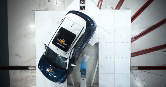 Ora funky cat je tako kot vsi drugi kitajski avtomobili, ki so bili lani na testu Euro NCAP, dobil najvišjo varnostno oceno. V kategoriji manjših avtomobilov je bil celo najbolj pohvaljen. FOTO: Euro NCAP
