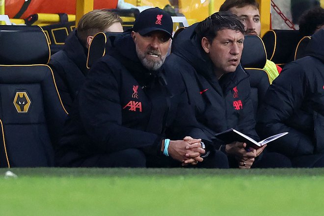 Jürgen Klopp ne zna več obrniti Liverpoolove krivulje navzgor. FOTO: Darren Staples/AFP
