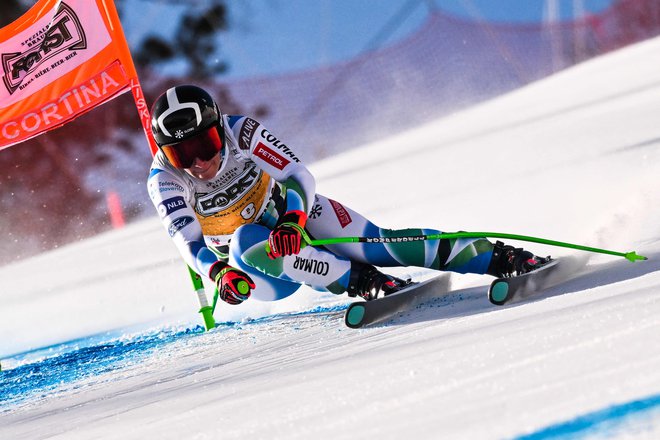 Ilka Štuhec je ob pravem trenutku ujela šampionsko formo. FOTO: Tiziana Fabi/AFP
