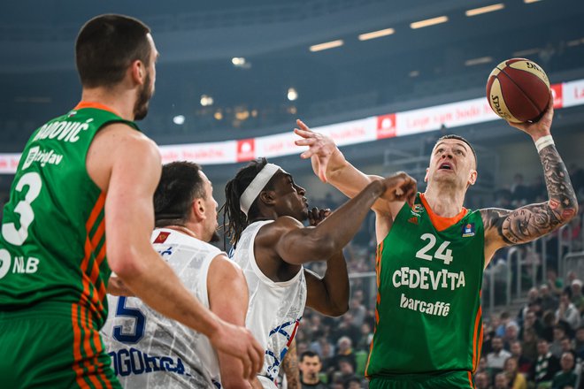 Cedevita Olimpija išče po iz krize. FOTO: Dragana Stjepanović/ABA
