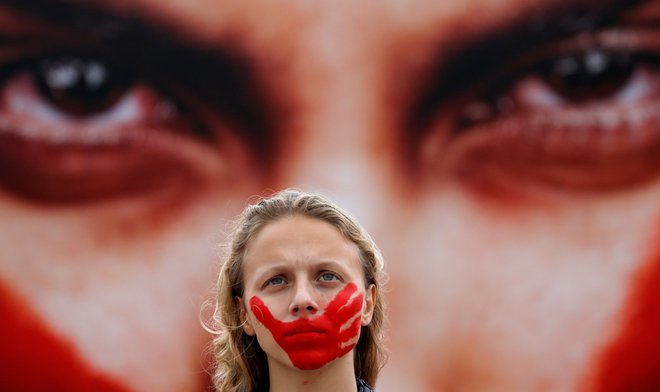 Pošast v človeški podobi. FOTO: Sergio Moraes/Reuters
