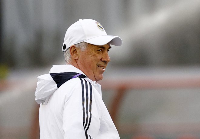 Realov trener Carlo Ancelotti je optimističen. FOTO:&nbsp;Susana Vera/Reuters
