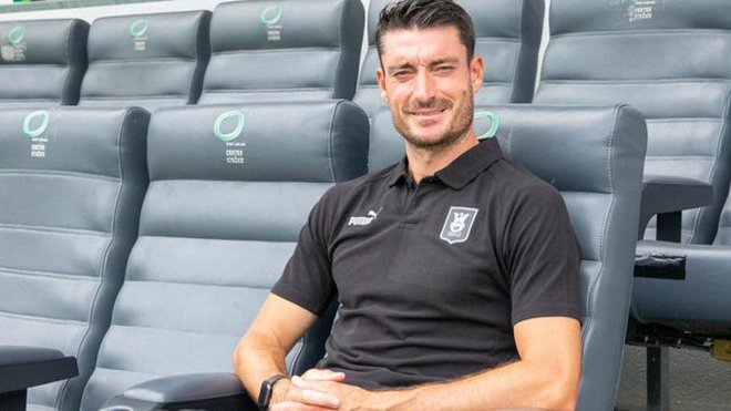 Španski trener Albert Riera uspešno vodi nogometaše Olimpije. FOTO: NKOlimpija
