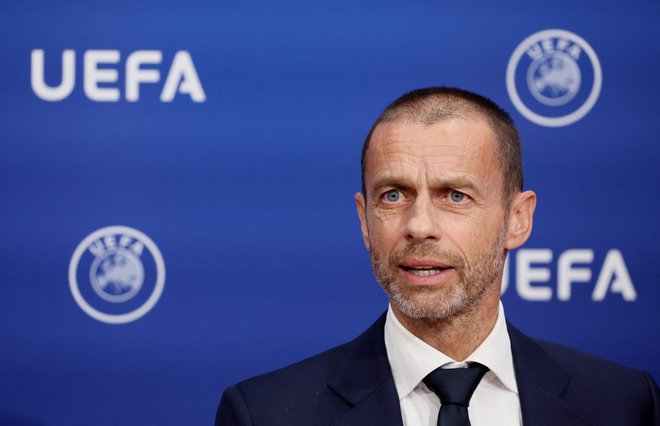 Uefa, ki jo vodi Aleksander Čeferin, je namenila začetno donacijo za podporo humanitarni akciji v Turčiji in Siriji. FOTO: Denis Balibouse/Reuters
