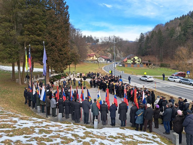 Današnjo slovesnost je pripravila občina Vojnik. FOTO: Špela Kuralt/Delo
