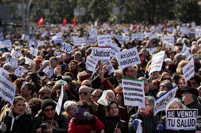 Nedeljski protest ni bil prvi izraz nakopičenega nezadovoljstva. FOTO: Violeta Santos Moura/Reuters
