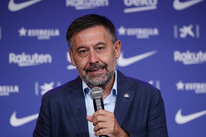 Pod vodstvom Josepa Marie Bartomeuja je FC Barcelona zapravljala denar tudi za spoorna svetovanja. FOTO: Albert Gea/Reuters
