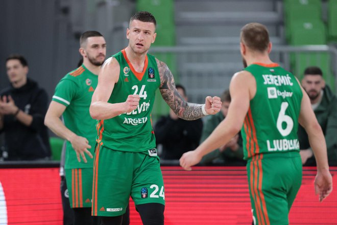 Alen Omić je bil med najboljšimi strelci Ljubljančanov.&nbsp;FOTO: Cedevita Olimpija
