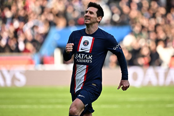 Lionel Messi je bil mož odločitve. FOTO: Anne-christine Poujoulat/ AFP
