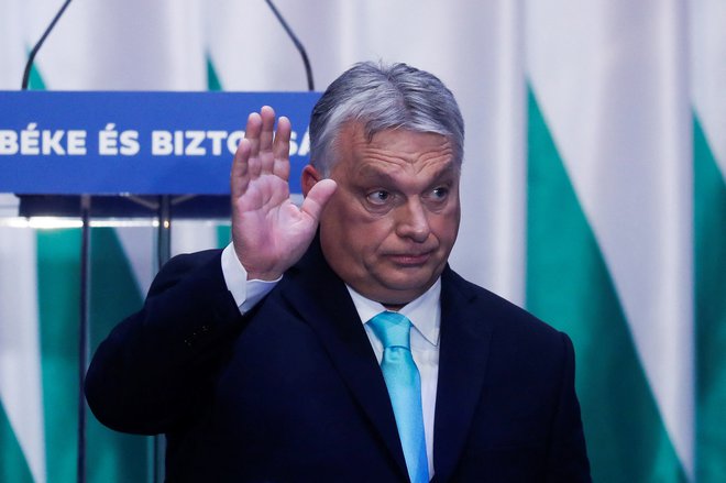 Viktor Orbán je Evropski uniji očital, da je zaradi višjih cen energije, ki so posledica sankcij proti Rusiji, sprožila inflacijo.

FOTO:&nbsp;Bernadett Szabo/Reuters
