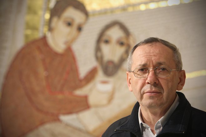 Marko Rupnik. FOTO: Jure Eržen/Delo
