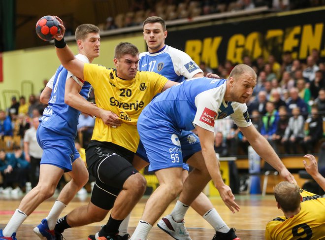 Jernej Drobež je eden od ključnih členov v velenjski ekipi. Foto Jan Gregorc/RK Gorenje
