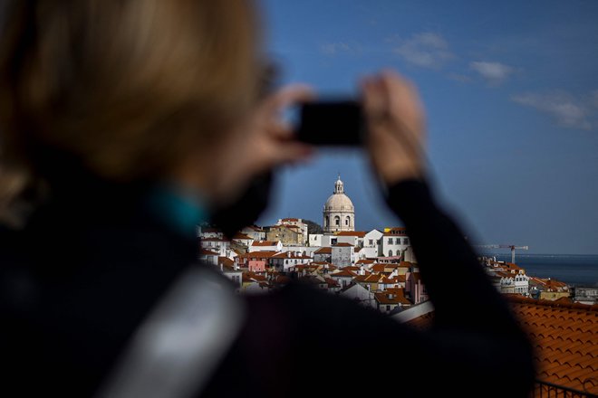 Portugalska je privlačna destinacija za turiste, na veliko se oglašuje tudi kot malone raj za digitalne nomade. FOTO:&nbsp;Patricia De Melo Moreira/AFP
