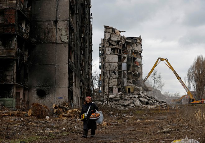 Ruskemu narodu je treba sporočiti, da njihova država to vojno izgublja.

FOTO: Alexander Ermochenko/Reuters
