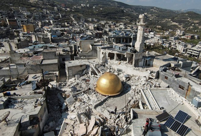 Va al-Maland villagev sirskem Idlibu. FOTO: Khalil Ashawi/Reuters
