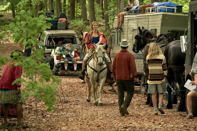 Po romanu Postaja Enajst so posneli istoimensko miniserijo za HBO Max. FOTO: promocijsko gradivo
