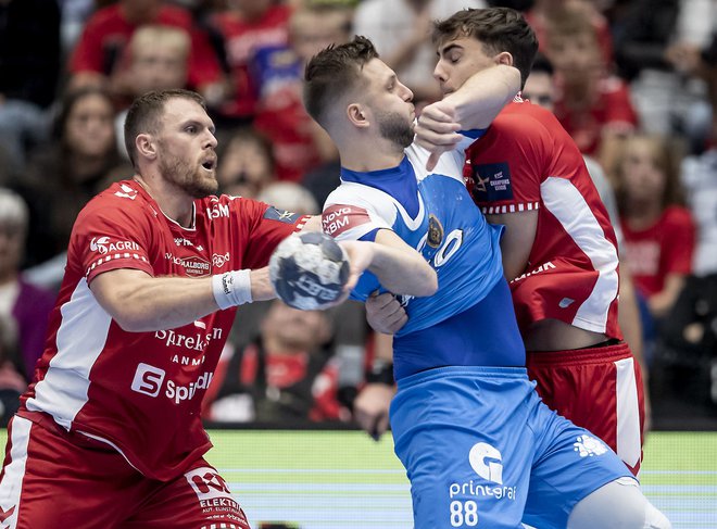 Celjski kapetan Aleks Vlah bo v prihodnje nosil dres današnjih tekmecev iz Danske. FOTO: EHF
