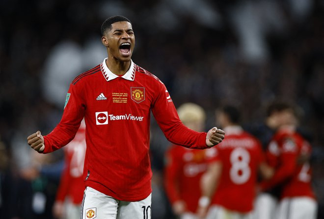 Marcus Rashford je prerojen pod Erikom ten Hagom. FOTO:&nbsp;John Sibley/Reuters
