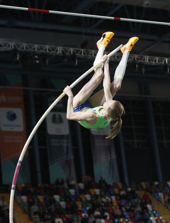 Šutejeva se ni povzpela povsem do evropskega vrha. FOTO: Murad Sezer/Reuters
