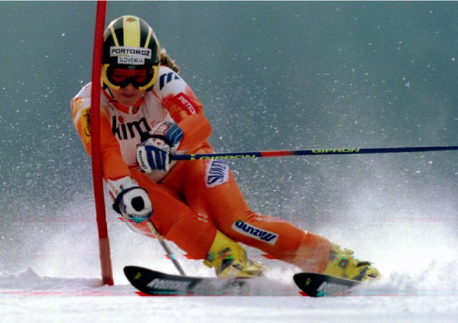 Smučarska reprezentantka z Bleda je blestela zlasti med slalomskimi količki. FOTO: Reuters
