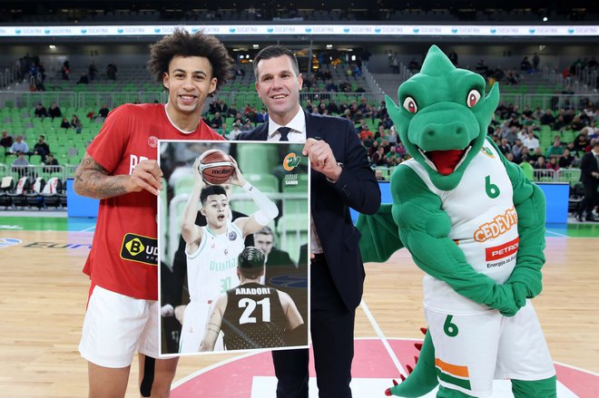 Sani Bečirovič se očitno poslavlja od Ljubljane. FOTO: Cedevita Olimpija
