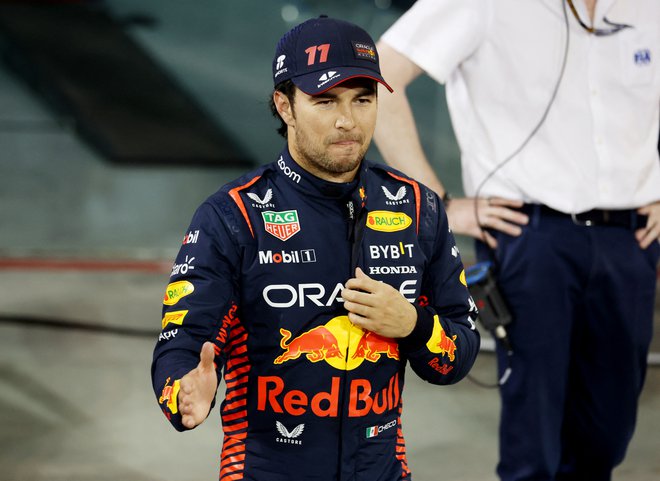 Formula One F1 - Bahrain Grand Prix - Bahrain International Circuit, Sakhir, Bahrain - March 4, 2023 Red Bull&#39;s Sergio Perez after finishing in second place REUTERS/Nir Elias Foto Nir Elias Reuters
