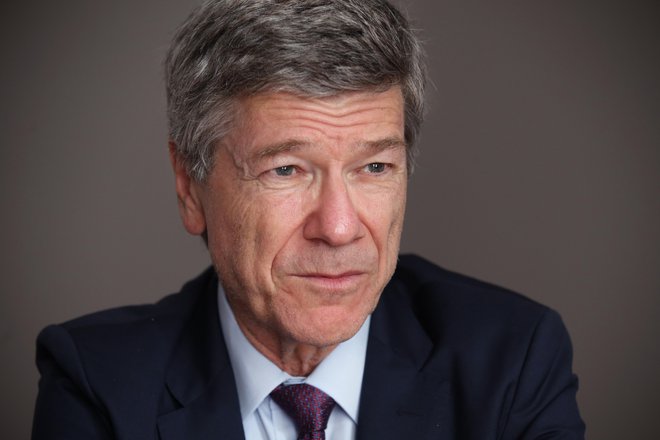Jeffrey Sachs, ameriški profesor ekonomije, na Strateškem forumu Bled septembra 2019 

FOTO: Eržen Jure/Delo
