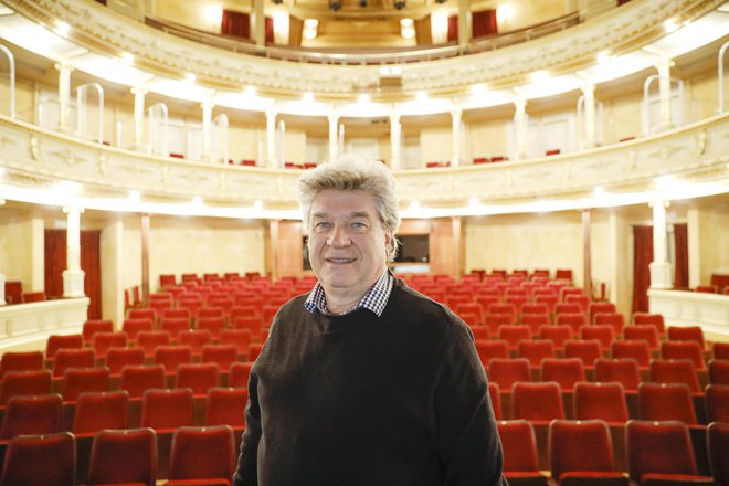 V Ljubljano sodi urejena opera, poudarja priznani tenorist in nekdanji umetniški direktor Branko Robinšak. FOTO: Jože Suhadolnik
