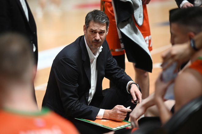 Golemac je bil glavni trener Cedevite Olimpije od januarja 2020, z ekipo je med drugim osvojil dva naslova slovenskega državnega prvaka. FOTO: Cedevita Olimpija
