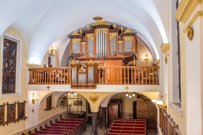 Nove orgle ohranjajo dediščino starih orgel, orglarske tradicije orglarjev Franca Goršiča in Ivana Milavca ter zvočne barve svetovno znanih orgel v Hoffenheimu. FOTO: Gašper Stopar
