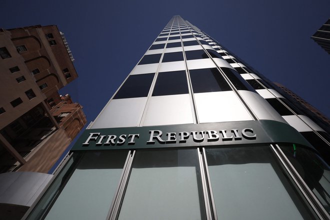Sedež&nbsp;First Republic Bank v San Franciscu. FOTO: Getty Images via AFP
