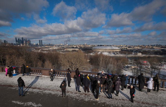 Natalija Zubarevič: Velik problem je, da ljudje v Moskvi ne poznajo svoje države. To so prebivalci Moskve, ne prebivalci Rusije. FOTO: Šamil Žumatov/Reuters
