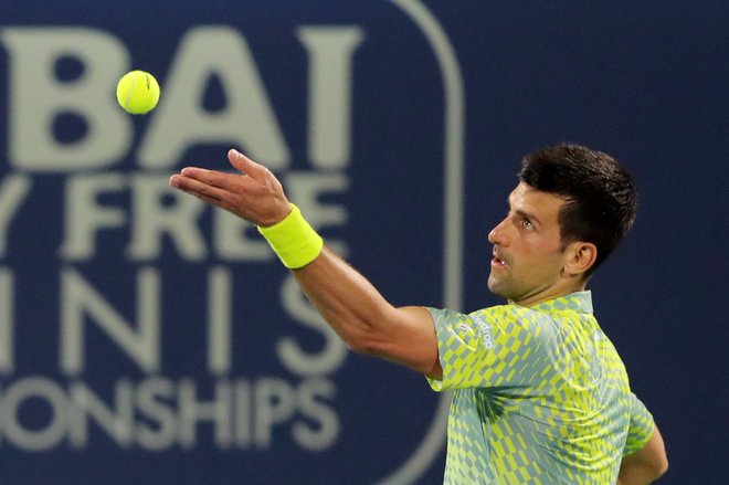 Novak Đoković je bil petkrat najboljši na turnirju v Miamiju. FOTO: Amr Alfiky/Reuters
