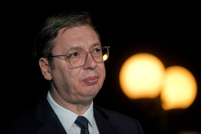 Aleksander Vučić. FOTO:&nbsp;Armend Nimani/AFP
