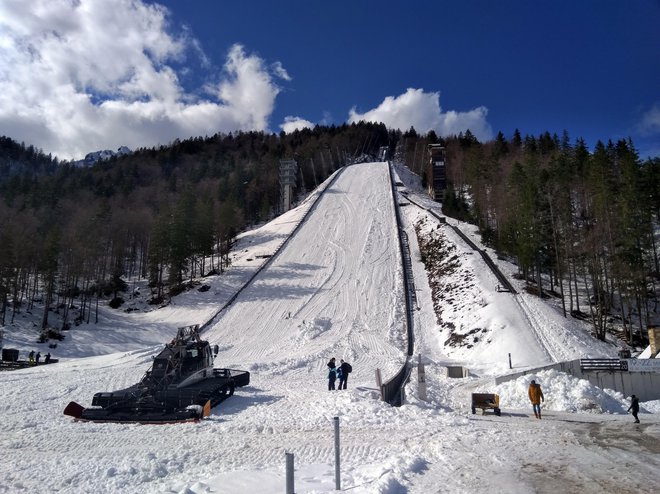 Letalnica v Planici. FOTO: Miha Šimnovec
