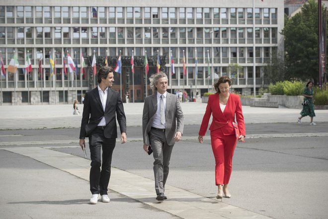 &raquo;Ni še kritično, a škoda bi bilo zapraviti politični kapital te koalicije in možnosti, da se v državi naredijo reformni koraki,&laquo; pravi bivši glavni tajnik SD&nbsp;Dejan Levanič. FOTO: Jure Eržen/Delo
