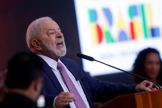 Luiz Inácio Lula da Silva je svoj tretji mandat v Braziliji začel jeseni. FOTO: Adriano Machado/Reuters
