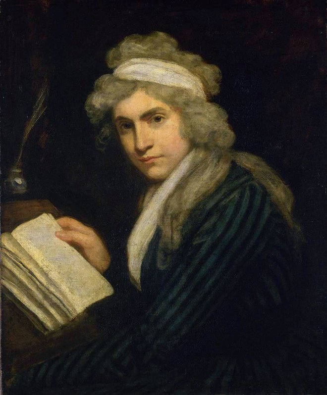 John Opie, Portret Mary Wollstonecraft, 1790/1791. FOTO:&nbsp;Tate Britain
