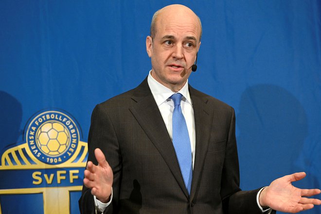 Fredrik Reinfeldt je nekdanji švedski premier, zdaj bo vodil švedsko nogometno zvezo. FOTO:&nbsp;Henrik Montgomery/Reuters
